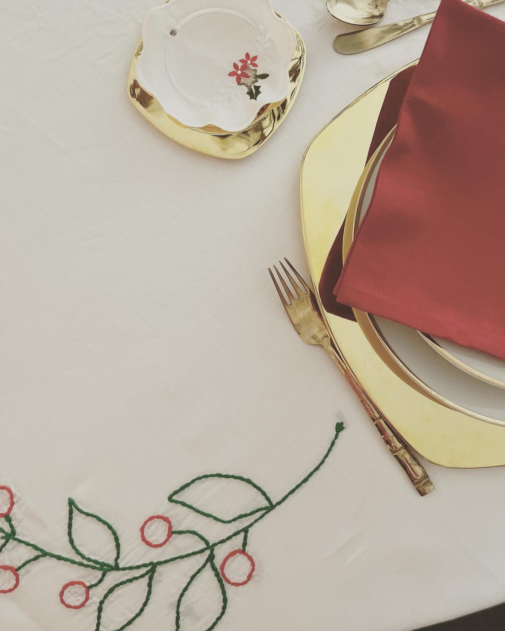Mantel navideño