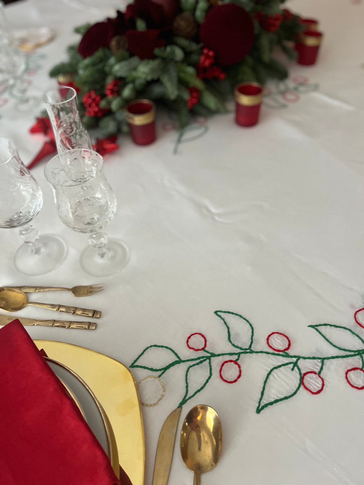 Mantel navideño