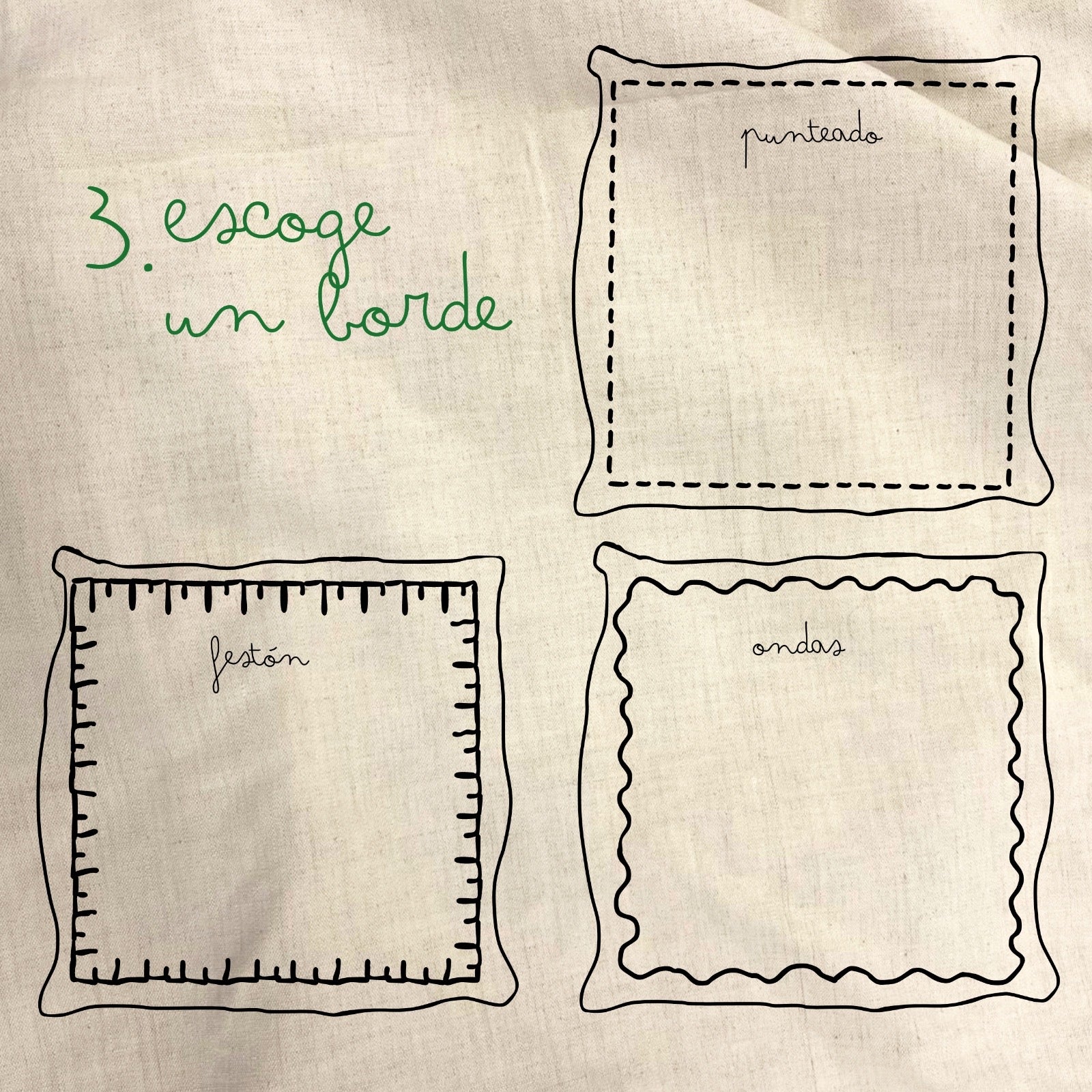 Cojines de sastre