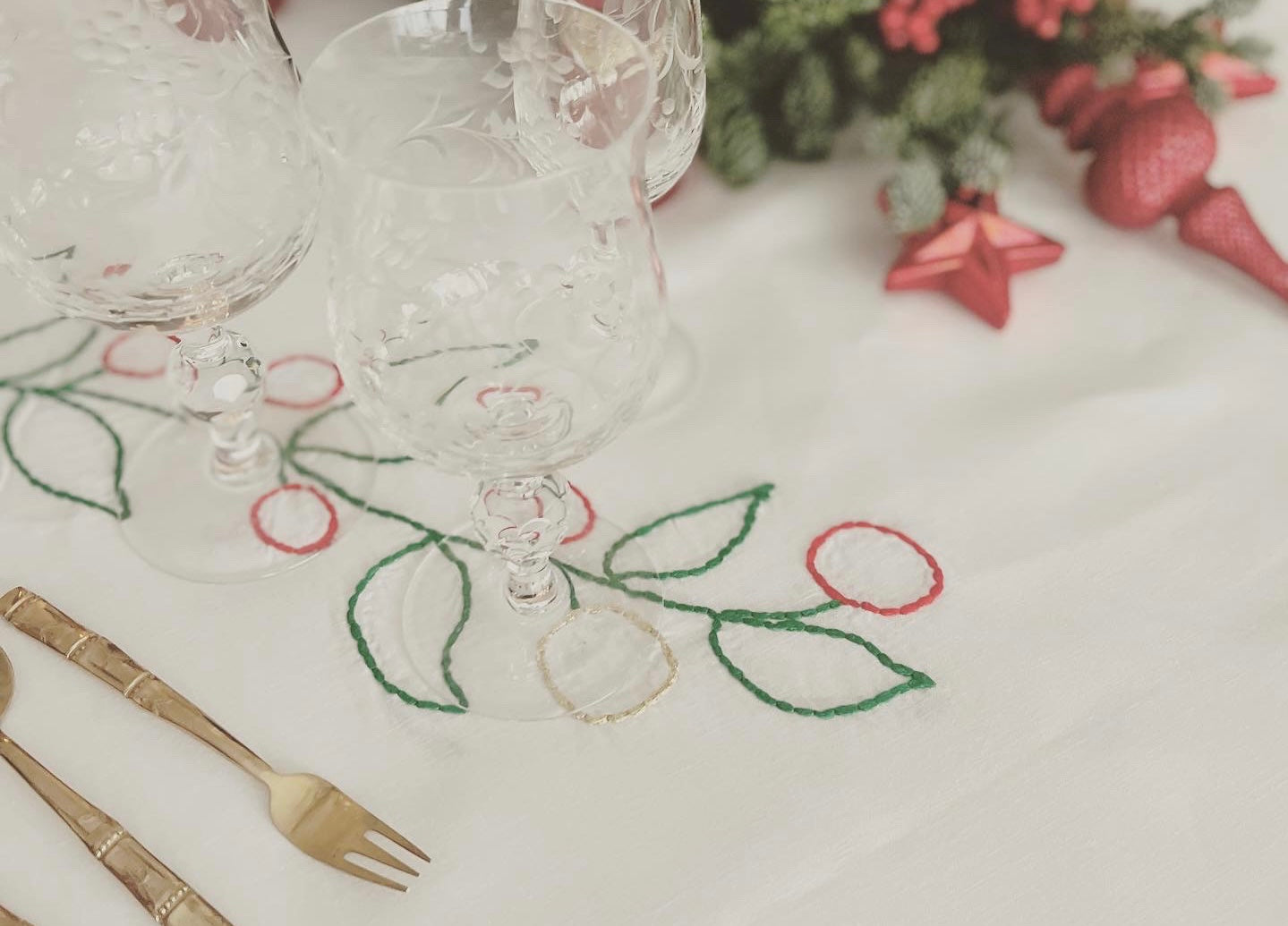 Mantel navideño