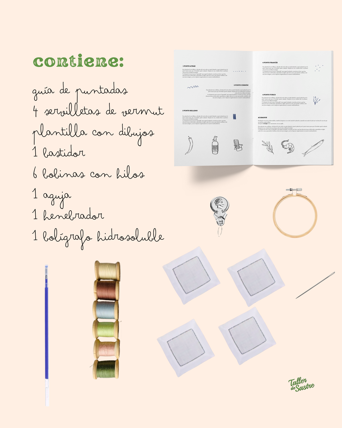 Kit de bordado de sastre