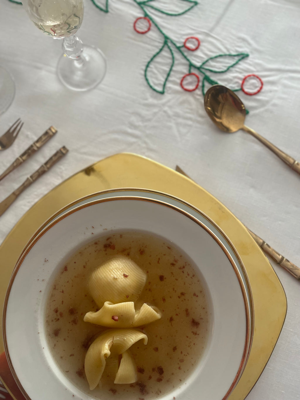 Mantel navideño