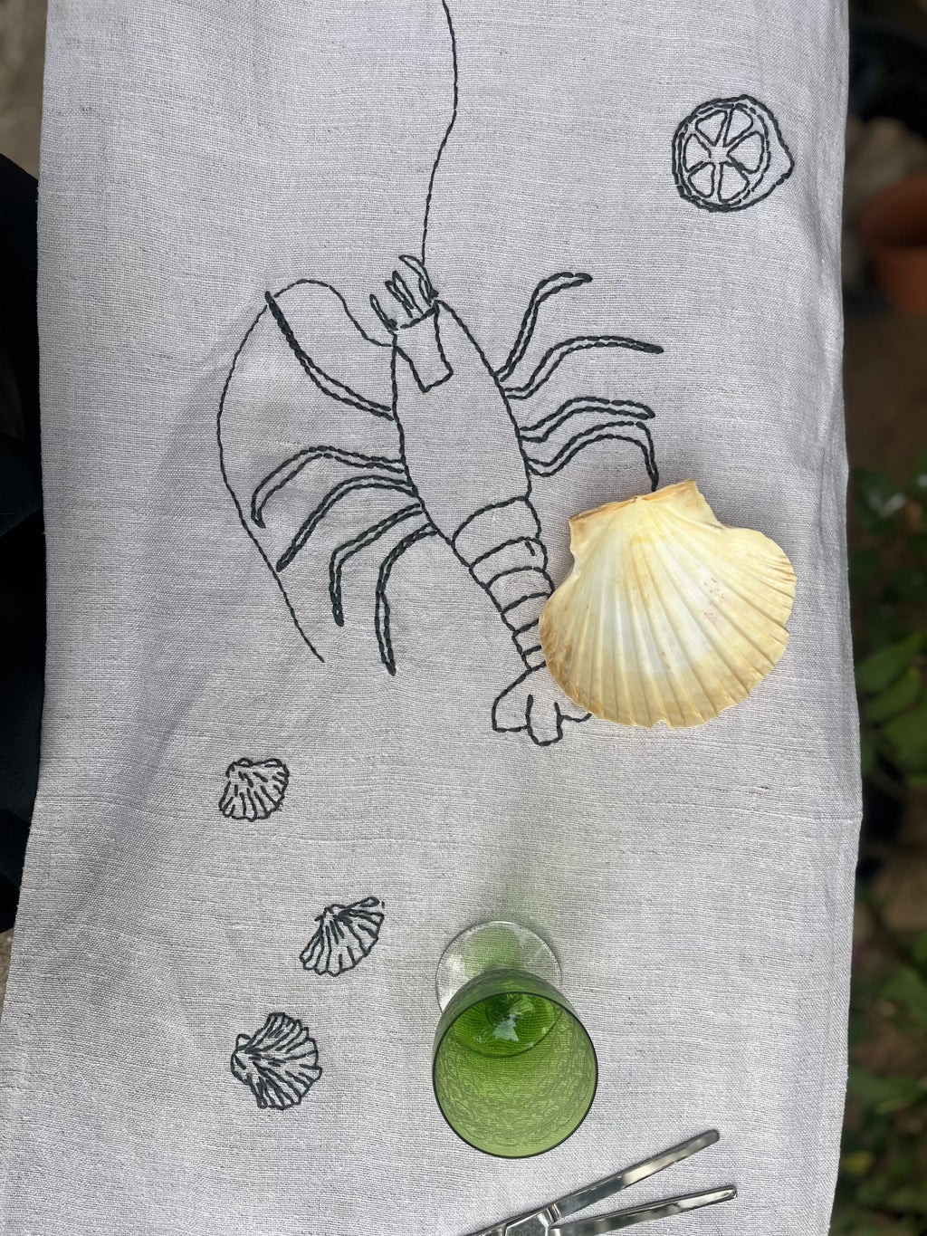 Mantel Mariscada