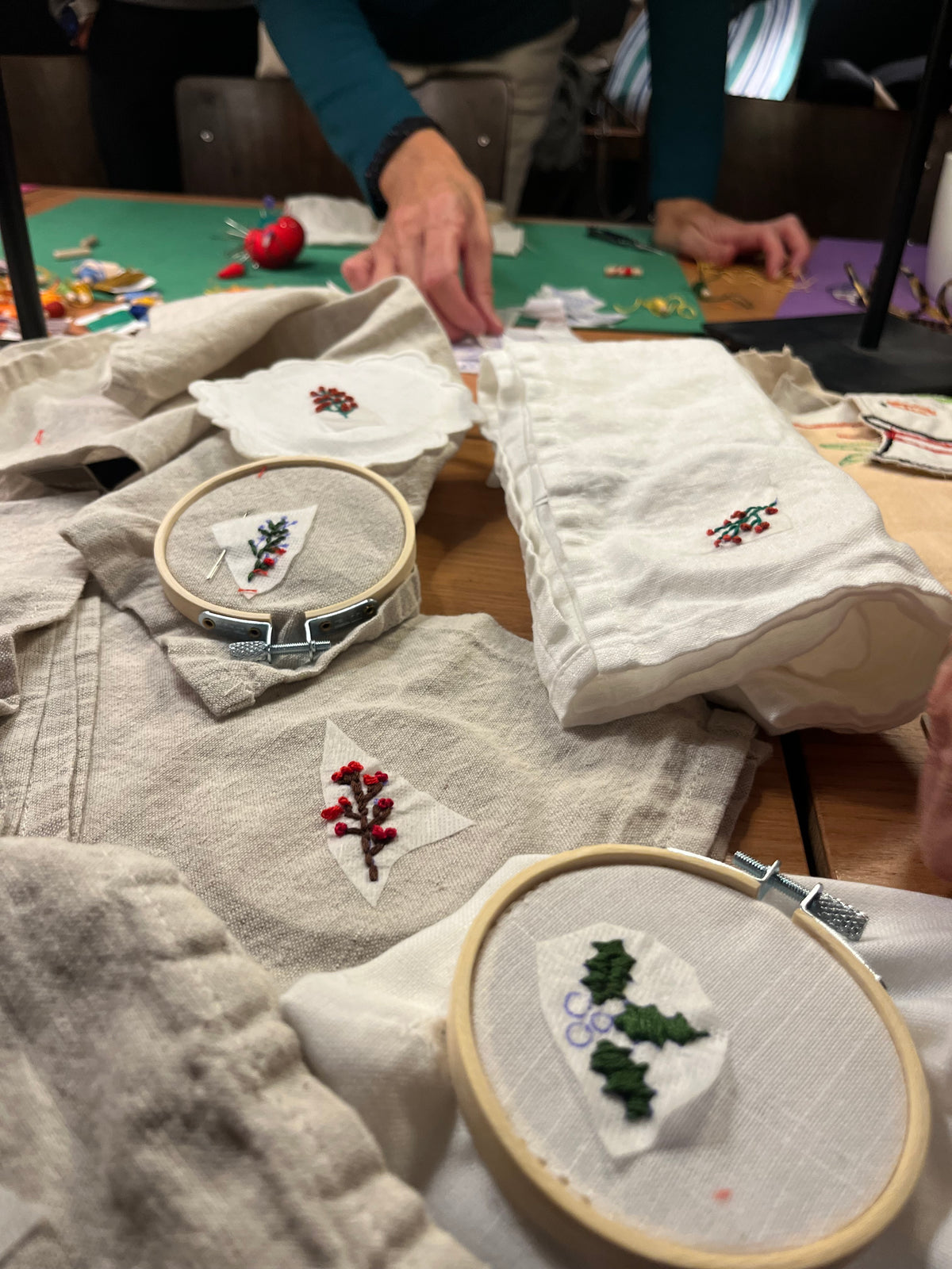 🎄Un taller de bordado sólo para previsoras/es