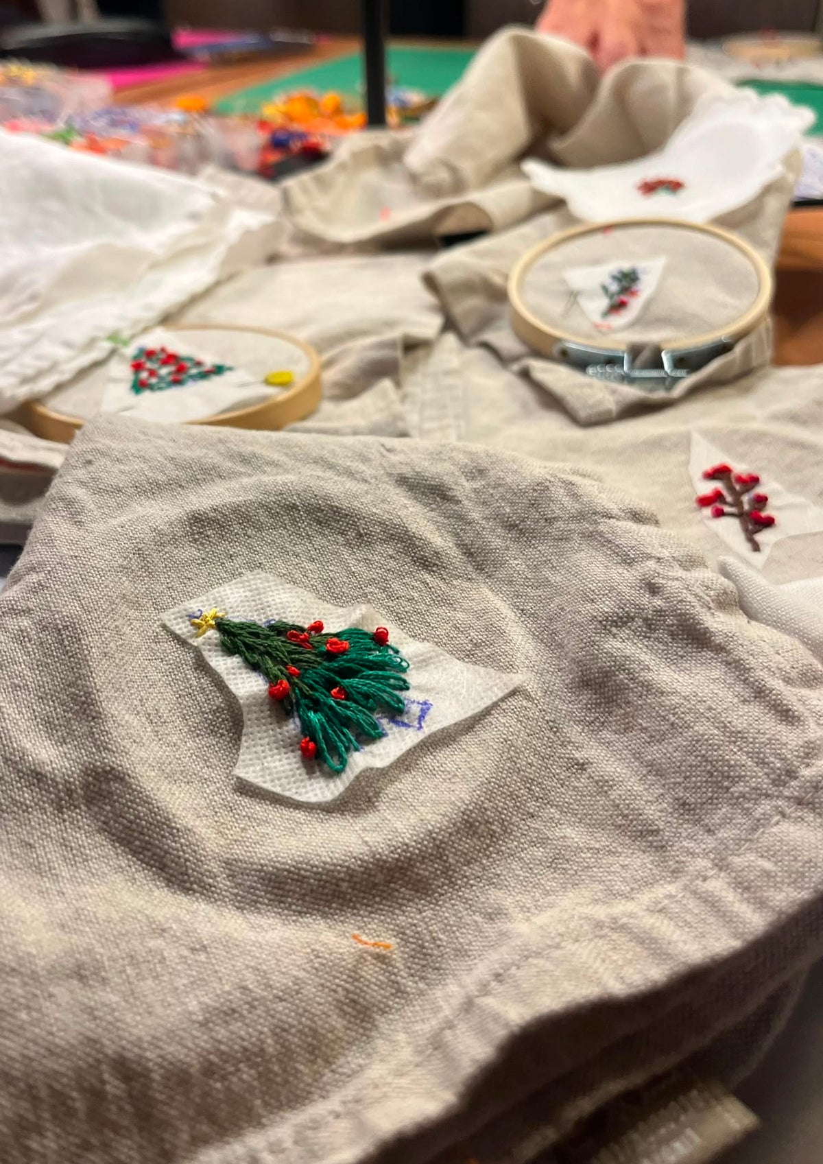 🎄Un taller de bordado sólo para previsoras/es